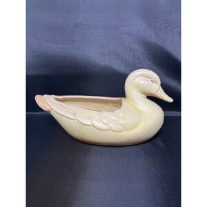 Frankhoma Pottery Ceramic Duck Planter Excellent Condition Made in Oklahoma, USA
